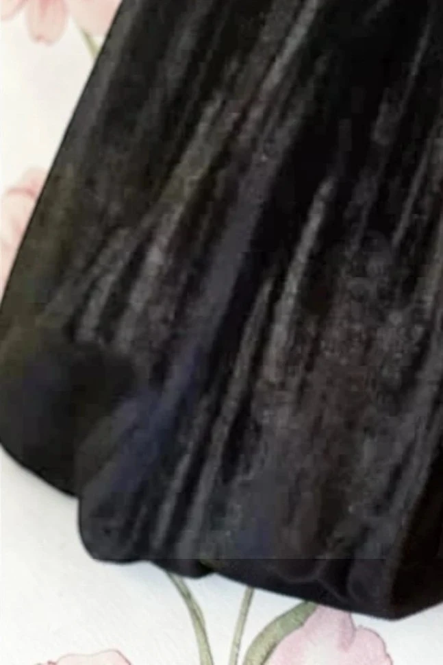 Blouse en velours côtelé et manches côtelées Zara fille taille 2 – photo 2